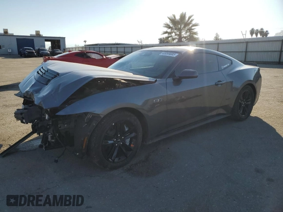 2024 Ford Mustang GT with VIN 1FA6P8CF2R5411295, listed as a Copart auction lot 43099885 with 12,307 mi miles and Salvage Title. Bid and sale history available at DreamBid. Image 1.