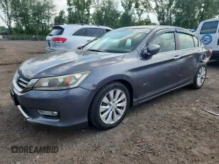 2013 Honda Accord EX с VIN 1HGCR2F76DA019298, выставлен на аукционе Copart как лот 65929185 с пробегом 256 664 миль миль и Списание • Salvage title. История ставок и продаж доступна на DreamBid. Изображение 1.