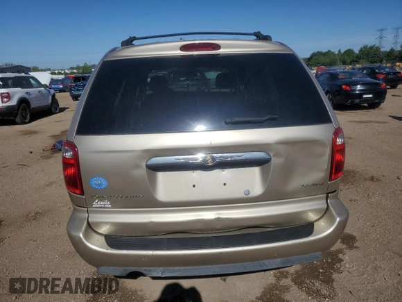 2006 Chrysler Town & Country Touring with VIN 2A4GP54L76R688566, listed as a Copart auction lot 57296875 with 176,332 mi miles and Salvage title. Bid and sale history available at DreamBid. Image 6.