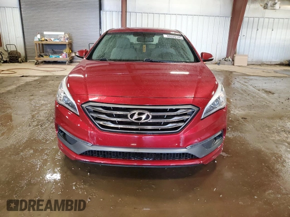2015 Hyundai Sonata Sport with VIN 5NPE34AF5FH209821, listed as a Copart auction lot 49320145 with Not provided miles and Clean title. Bid and sale history available at DreamBid. Image 5.