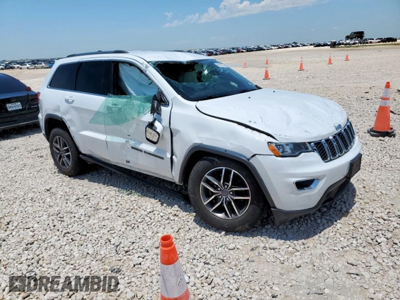 2019 Jeep Grand Cherokee Laredo E with VIN 1C4RJEAG0KC603870, listed as a Copart auction lot 60142575 with Not provided miles and Salvage title. Bid and sale history available at DreamBid. Image 4.
