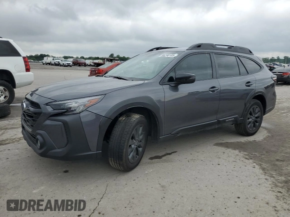 2023 Subaru Outback Onyx with VIN 4S4BTAJC8P3132913, listed as a Copart auction lot 56290105 with 48,348 mi miles and Salvage title. Bid and sale history available at DreamBid. Image 1.