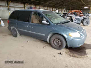 2006 Chrysler Town & Country with VIN 1A4GP45R46B713077, listed as a Copart auction lot 53140055 with 165,433 mi miles and Salvage Title. Bid and sale history available at DreamBid. Image 4.