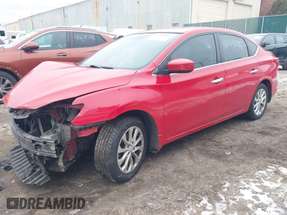 2019 Nissan Sentra SV z VIN 3N1AB7AP9KL607039, wystawiony jako IAAI lot #41245646 z przebiegiem 153 922 mil mil oraz . Historia ofert i sprzedaży dostępna na DreamBid. Obrazek 18.