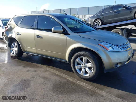 2006 Nissan Murano S with VIN JN8AZ08T46W400307, listed as a IAAI auction lot 41549363 with 138,066 mi miles. Bid and sale history available at carsss.com. Image 1.