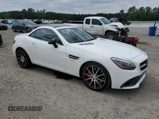 2017 Mercedes-Benz SLC 43 AMG z VIN WDDPK6GA6HF137047, wystawiony jako Copart lot #56179645 z przebiegiem 17 049 mil mil oraz Szkoda całkowita • Salvage title. Historia ofert i sprzedaży dostępna na DreamBid. Obrazek 4.