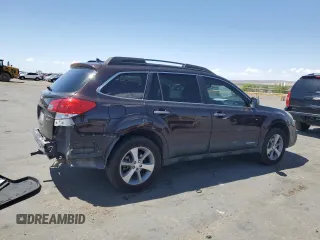 2013 Subaru Outback Limited with VIN 4S4BRDSC6D2217197, listed as a Copart auction lot 54395695 with 206,776 mi miles and Salvage title. Bid and sale history available at DreamBid. Image 3.
