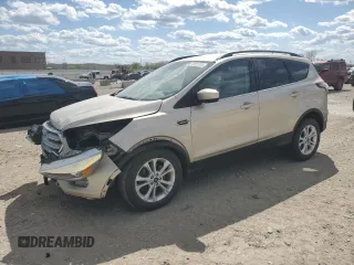2017 Ford Escape SE with VIN 1FMCU9G92HUC78781, listed as a Copart auction lot 52633705 with 152,137 mi miles and Salvage Title. Bid and sale history available at carsss.com. Image 1.