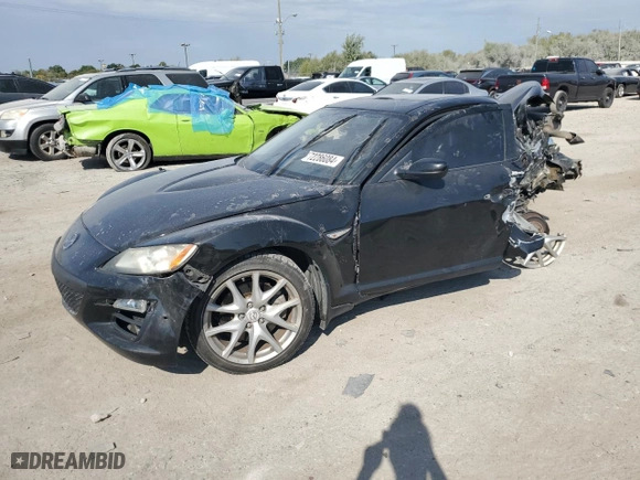 2011 Mazda RX-8 Grand Touring with VIN JM1FE1SM7B0405115, listed as a Copart auction lot 72286084 with 0 mi miles and Salvage Title. Bid and sale history available at carsss.com. Image 1.