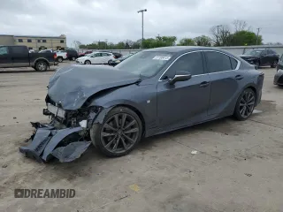 2023 Lexus IS 350 F Sport z VIN JTHGZ1B23P5068846, wystawiony jako Copart lot #51160415 z przebiegiem 10 279 mil mil oraz Szkoda całkowita • Salvage title. Historia ofert i sprzedaży dostępna na DreamBid. Obrazek 1.