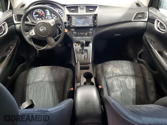 2017 Nissan Sentra SV with VIN 3N1AB7AP3HY206288, listed as a Copart auction lot 59422415 with 136,201 mi miles and Salvage title. Bid and sale history available at DreamBid. Image 8.
