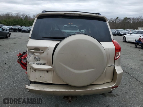 2008 Toyota RAV4 with VIN JTMBD33V785199701, listed as a Copart auction lot 52916265 with 208,341 mi miles and Salvage Title. Bid and sale history available at carsss.com. Image 6.