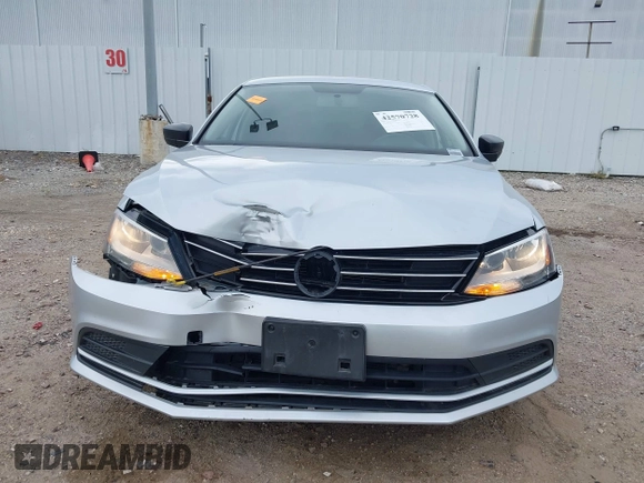 2015 Volkswagen Jetta S with VIN 3VW2K7AJ2FM312911, listed as a IAAI auction lot 42570728 with 94,385 mi miles and . Bid and sale history available at DreamBid. Image 12.