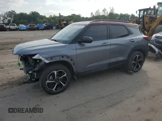 2022 Chevrolet TrailBlazer RS with VIN KL79MUSL1NB102183, listed as a Copart auction lot 59531454 with 35,643 mi miles and Salvage Title. Bid and sale history available at DreamBid. Image 1.
