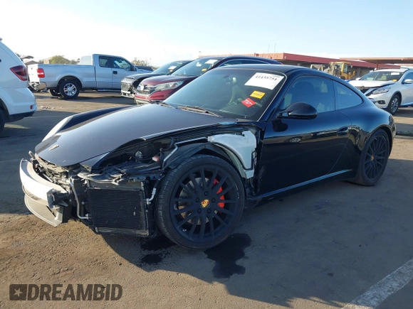 2011 Porsche 911 Carrera S with VIN WP0AB2A92BS721421, listed as a IAAI auction lot 41435751 with 42,155 mi miles and . Bid and sale history available at DreamBid. Image 18.
