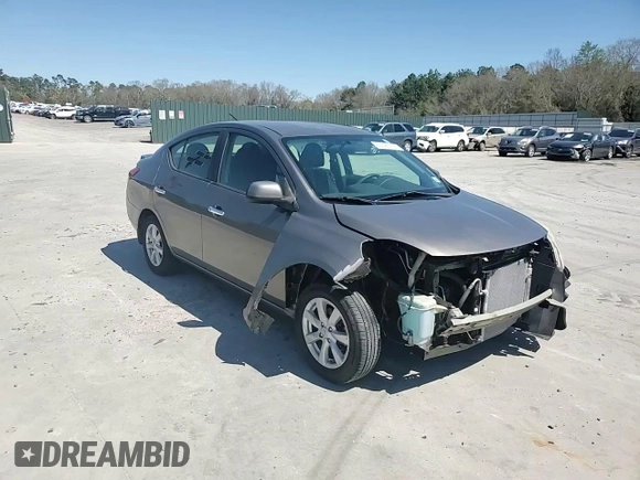 2014 Nissan Versa SV with VIN 3N1CN7AP5EL870097, listed as a Copart auction lot 50593715 with 161,632 mi miles and Salvage Title. Bid and sale history available at carsss.com. Image 14.