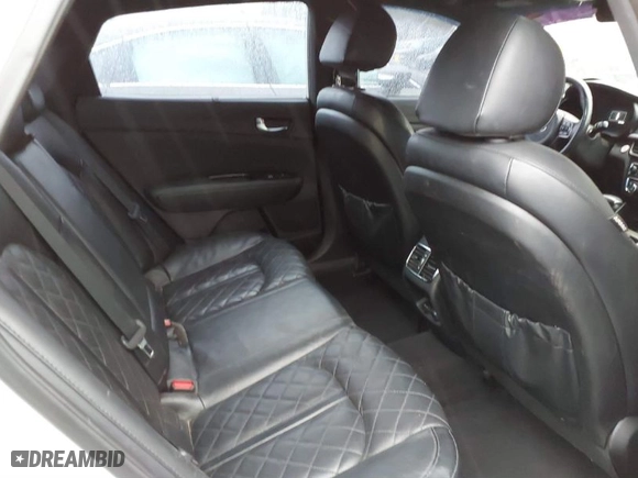 2016 Kia Optima SXL Turbo with VIN 5XXGV4L2XGG093431, listed as a IAAI auction lot 41460826 with 154,154 mi miles. Bid and sale history available at carsss.com. Image 8.