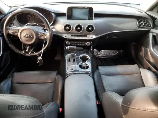 2018 Kia Stinger with VIN KNAE15LA7J6031374, listed as a Copart auction lot 46311994 with 120,722 mi miles and Salvage Title. Bid and sale history available at DreamBid. Image 8.
