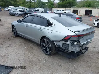 2024 Honda Accord Sport with VIN 1HGCY2F51RA007441, listed as a IAAI auction lot 42263568 with 33,854 mi miles and . Bid and sale history available at DreamBid. Image 3.