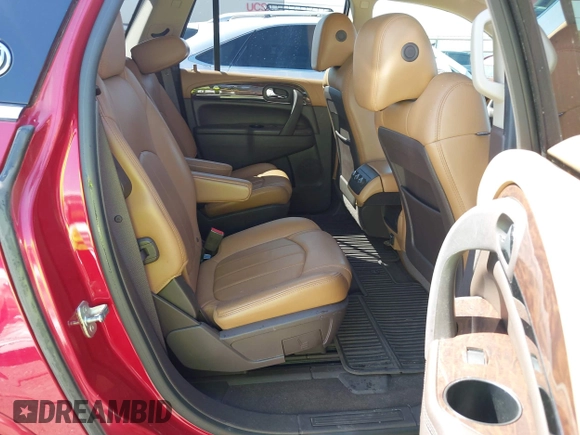 2014 Buick Enclave Leather with VIN 5GAKRBKDXEJ315434, listed as a IAAI auction lot 41971215 with 112,574 mi miles and . Bid and sale history available at carsss.com. Image 8.
