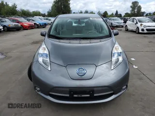 2015 Nissan LEAF SV with VIN 1N4AZ0CP5FC307552, listed as a Copart auction lot 56620624 with 40,007 mi miles and Salvage Title. Bid and sale history available at carsss.com. Image 5.
