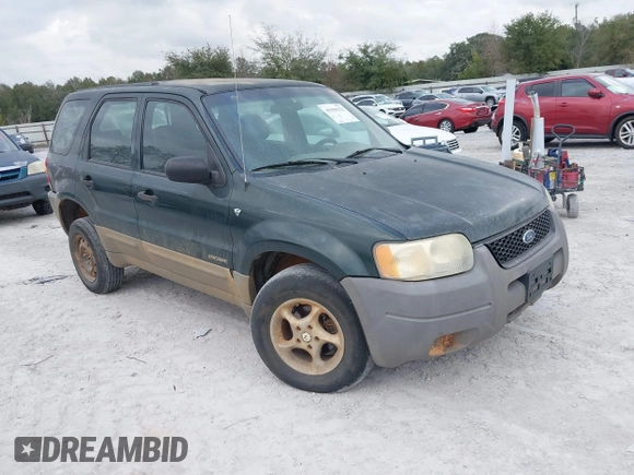 2002 Ford Escape with VIN 1FMCU02132KD51298, listed as a IAAI auction lot 41550132 with 218,830 mi miles and . Bid and sale history available at DreamBid. Image 1.