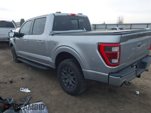 2021 Ford F-150 XL with VIN 1FTEW1E85MFC35859, listed as a IAAI auction lot 41469742 with 39,623 mi miles. Bid and sale history available at carsss.com. Image 3.