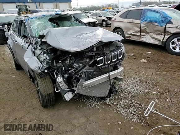 2022 Jeep Compass Limited with VIN 3C4NJDCB4NT113810, listed as a Copart auction lot 54395785 with 38,871 mi miles and Non repairable. Bid and sale history available at DreamBid. Image 13.