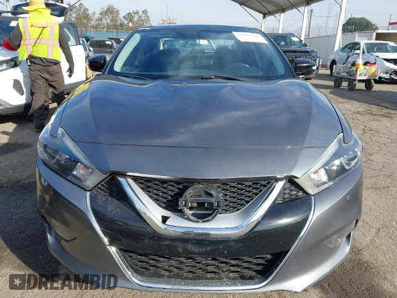 2017 Nissan Maxima SV with VIN 1N4AA6AP4HC404371, listed as a IAAI auction lot 41489579 with 117,677 mi miles. Bid and sale history available at carsss.com. Image 12.