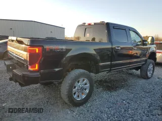 2021 Ford Super Duty F-250 SRW XL with VIN 1FT7W2BTXMED76648, listed as a Copart auction lot 47585975 with 96,454 mi miles and Salvage Title. Bid and sale history available at carsss.com. Image 3.