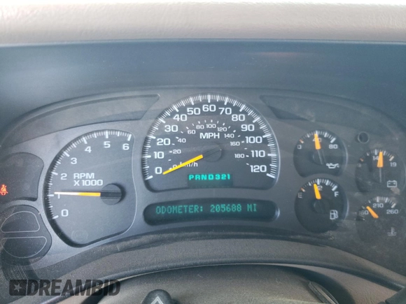 2004 Chevrolet Avalanche Z71 with VIN 3GNEK12T74G282207, listed as a Copart auction lot 73114084 with 205,688 mi miles and Salvage Title. Bid and sale history available at carsss.com. Image 9.
