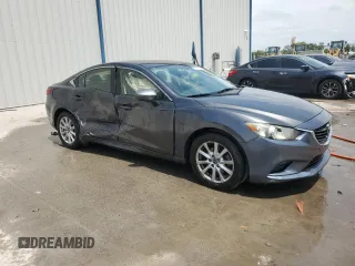 2015 Mazda 6 i Sport with VIN JM1GJ1U59F1219422, listed as a Copart auction lot 54201285 with 202,686 mi miles and Salvage Title. Bid and sale history available at DreamBid. Image 4.