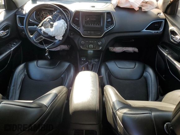 2019 Jeep Cherokee Latitude Plus with VIN 1C4PJMLB1KD487138, listed as a Copart auction lot 49325375 with 61,823 mi miles and Non repairable. Bid and sale history available at DreamBid. Image 8.