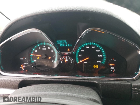 2016 Chevrolet Traverse LT with VIN 1GNKRGKD8GJ135049, listed as a Copart auction lot 51646005 with 160,664 mi miles and Salvage Title. Bid and sale history available at carsss.com. Image 9.