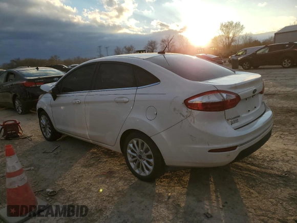 2017 Ford Fiesta Titanium with VIN 3FADP4CJ9HM136313, listed as a Copart auction lot 82610884 with Not Provided miles and Salvage Title. Bid and sale history available at DreamBid. Image 2.