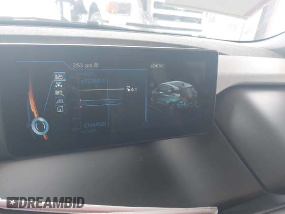 2014 BMW i3 with VIN WBY1Z4C57EV276127, listed as a IAAI auction lot 41531408 with 105,696 mi miles and . Bid and sale history available at DreamBid. Image 14.
