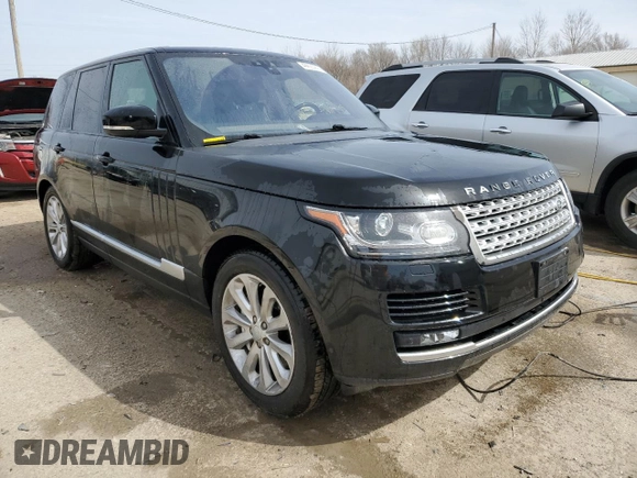 2017 Land Rover Range Rover HSE z VIN SALGS2FV9HA374192, wystawiony jako Copart lot #49655255 z przebiegiem 139 359 mil mil oraz Szkoda całkowita • Salvage title. Historia ofert i sprzedaży dostępna na DreamBid. Obrazek 4.