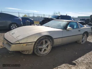 1987 Chevrolet Corvette with VIN 1G1YY2180H5113613, listed as a Copart auction lot 89168425 with 89,889 mi miles and Clean Title. Bid and sale history available at carsss.com. Image 1.
