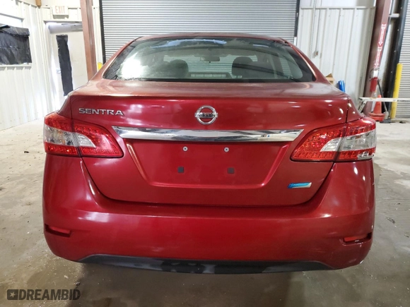 2014 Nissan Sentra SV with VIN 3N1AB7APXEY250199, listed as a Copart auction lot 83560574 with 237,197 mi miles and Salvage Title. Bid and sale history available at carsss.com. Image 6.