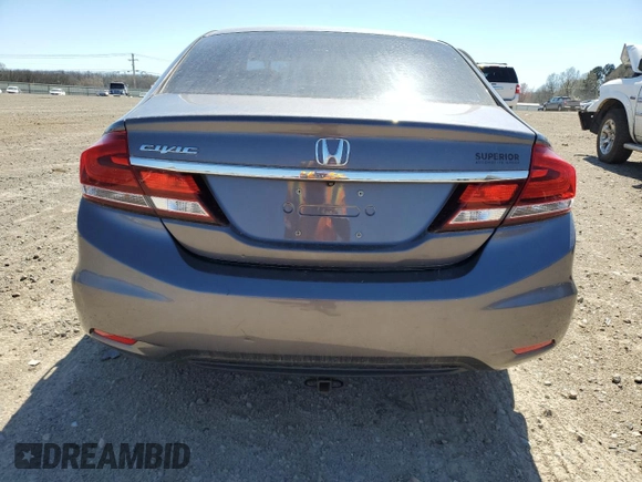 2014 Honda Civic EX-L with VIN 19XFB2F95EE079184, listed as a Copart auction lot 49481125 with 125,986 mi miles and Clean Title. Bid and sale history available at DreamBid. Image 6.