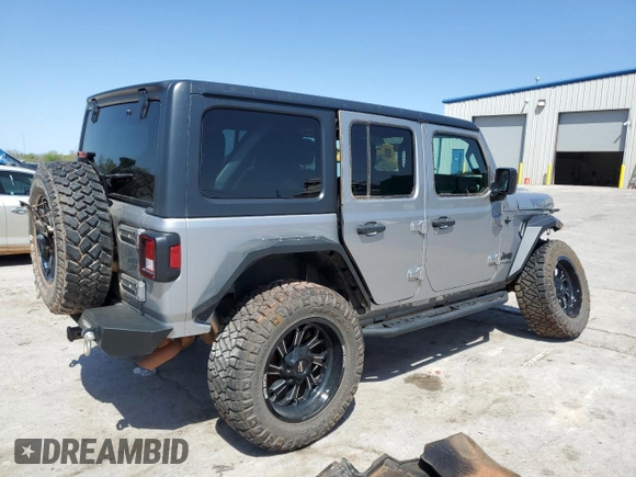 2021 Jeep Wrangler Unlimited Willys z VIN 1C4HJXDN6MW590786, wystawiony jako Copart lot #52903845 z przebiegiem Nie podano mil oraz Szkoda całkowita • Salvage title. Historia ofert i sprzedaży dostępna na DreamBid. Obrazek 3.