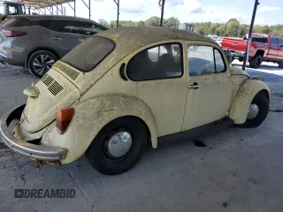 1973 Volkswagen Beetle with VIN 1132632464, listed as a Copart auction lot 70818624 with 6,730 mi miles and Clean Title. Bid and sale history available at DreamBid. Image 3.