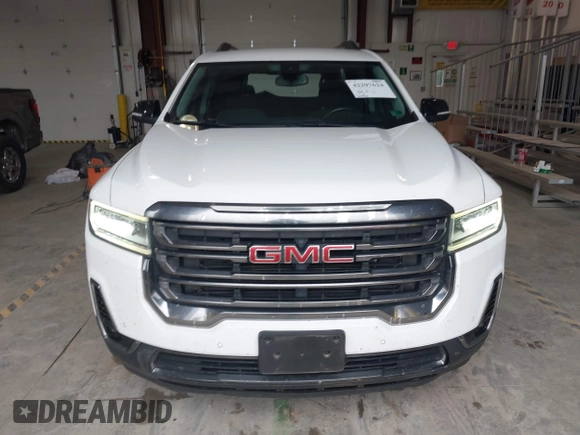 2021 GMC Acadia AT4 with VIN 1GKKNLLS0MZ183835, listed as a IAAI auction lot 42297624 with 60,860 mi miles and . Bid and sale history available at DreamBid. Image 12.