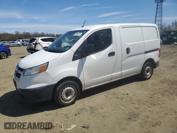 2015 Chevrolet City Express Cargo LS with VIN 3N63M0YN7FK712845, listed as a Copart auction lot 50048274 with 154,158 mi miles and Salvage Title. Bid and sale history available at DreamBid. Image 1.
