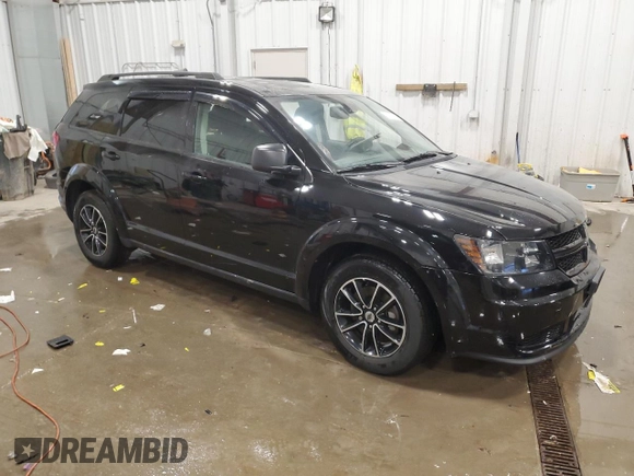 2018 Dodge Journey SE with VIN 3C4PDCAB4JT443325, listed as a Copart auction lot 88728015 with 98,387 mi miles and Non Repairable. Bid and sale history available at carsss.com. Image 4.