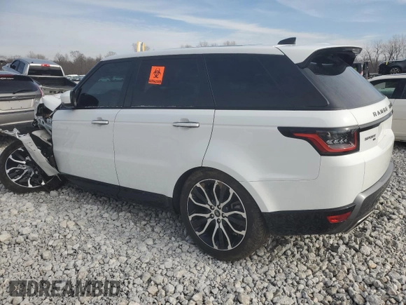 2022 Land Rover Range Rover Sport HSE Silver Edition z VIN SALWR2SU9NA224485, wystawiony jako Copart lot #44970195 z przebiegiem Nie podano mil oraz Szkoda całkowita • Salvage title. Historia ofert i sprzedaży dostępna na DreamBid. Obrazek 2.