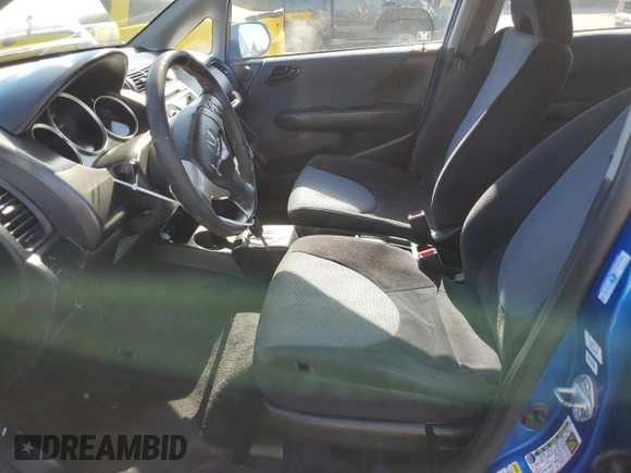 2008 Honda Fit Sport with VIN JHMGD38608S074109, listed as a Copart auction lot 53583795 with 0 mi miles and Salvage Title. Bid and sale history available at carsss.com. Image 7.