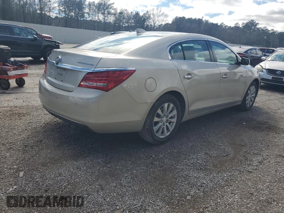 2015 Buick LaCrosse Leather with VIN 1G4GB5GR4FF226862, listed as a Copart auction lot 46358215 with 54,378 mi miles and Salvage Title. Bid and sale history available at DreamBid. Image 3.