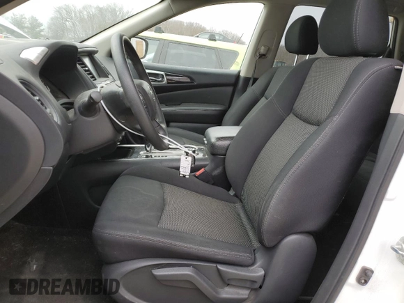2019 Nissan Pathfinder S with VIN 5N1DR2MM7KC579940, listed as a Copart auction lot 47965875 with 78,477 mi miles and Salvage title. Bid and sale history available at DreamBid. Image 7.