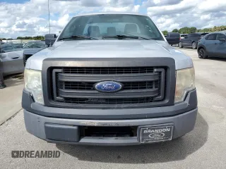 2013 Ford F-150 XL with VIN 1FTNF1CT5DKD55384, listed as a Copart auction lot 74448514 with 0 mi miles and Salvage Title. Bid and sale history available at carsss.com. Image 5.